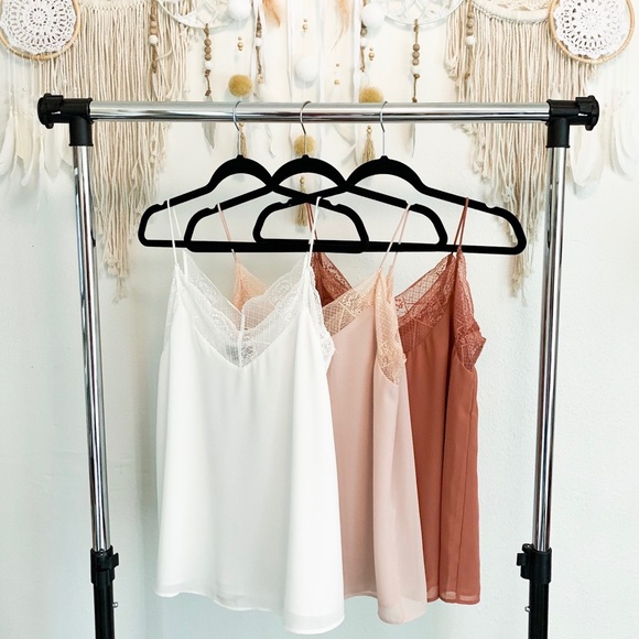 Blush Lace Cami - Picture 3 of 5